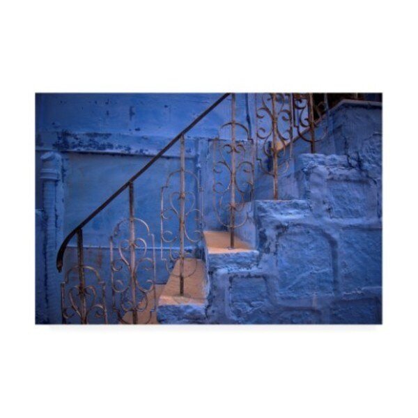 Dan Ballard 'Steps 4' Canvas Art, 12x19, Trademark Fine Art, Mfr#: ALI45696-C1219GG